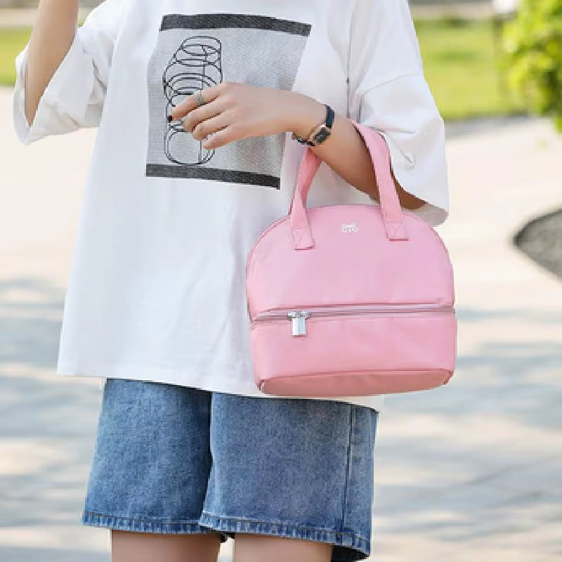 Insulated Milk Storage Bag - Leak-Proof Breastfeeding Cooler Bag