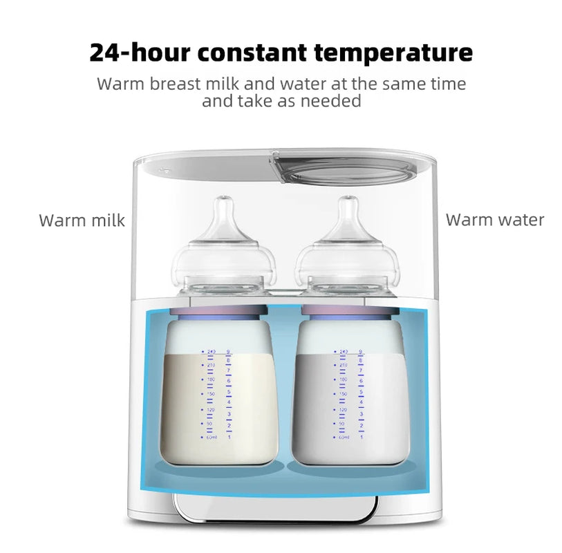 Multi-Function Baby Bottle Warmer & Sterilizer with Accurate Temperature Control