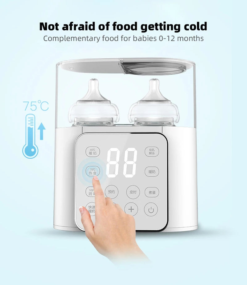 Multi-Function Baby Bottle Warmer & Sterilizer with Accurate Temperature Control