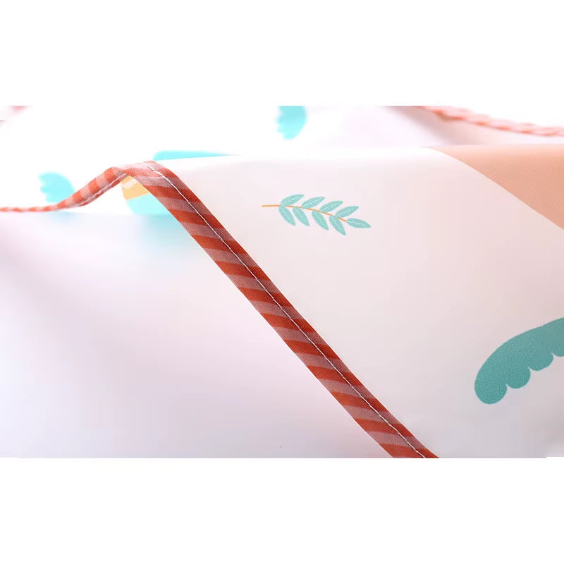 Baby Long Sleeve Waterproof Art Smock Bib with Pocket