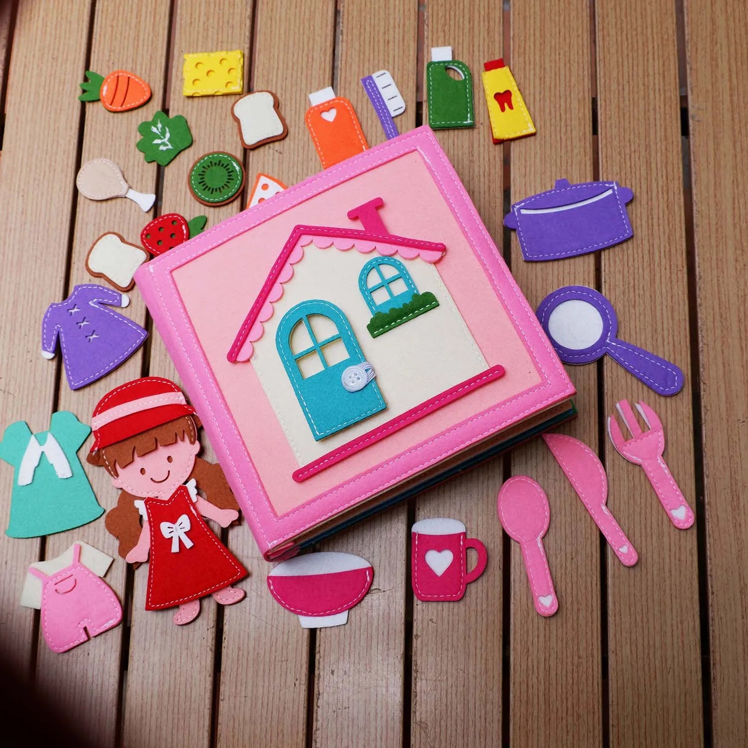 Montessori Quiet Book Activity Toy