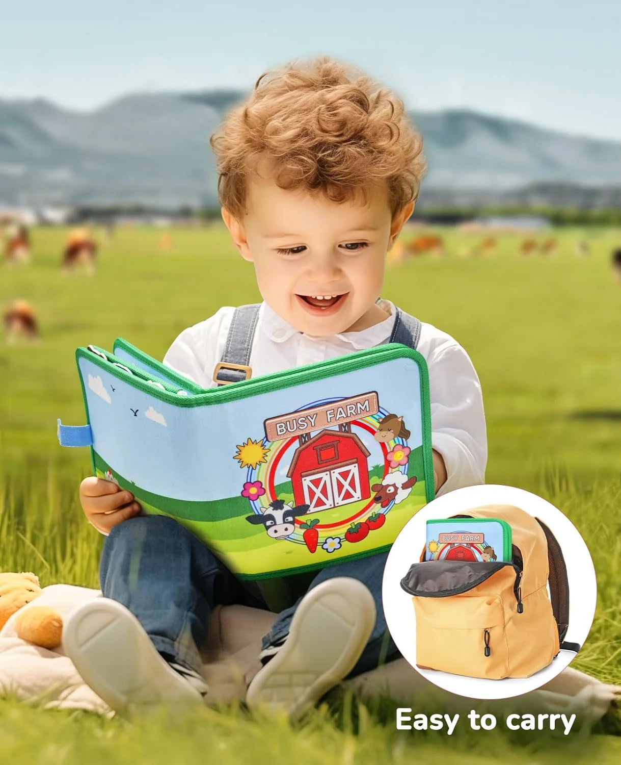 Montessori Quiet Book Activity Toy