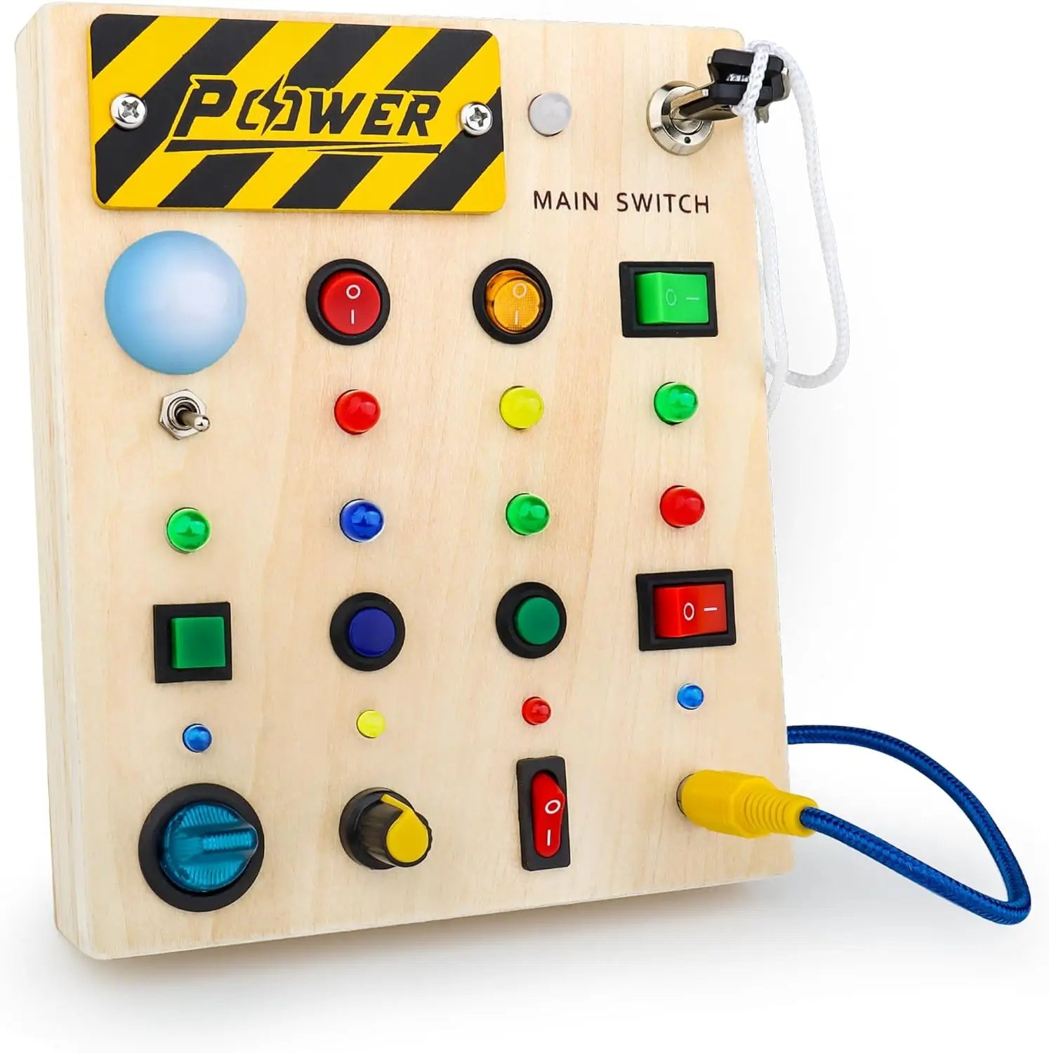 Montessori Toddler Wooden Busy Board