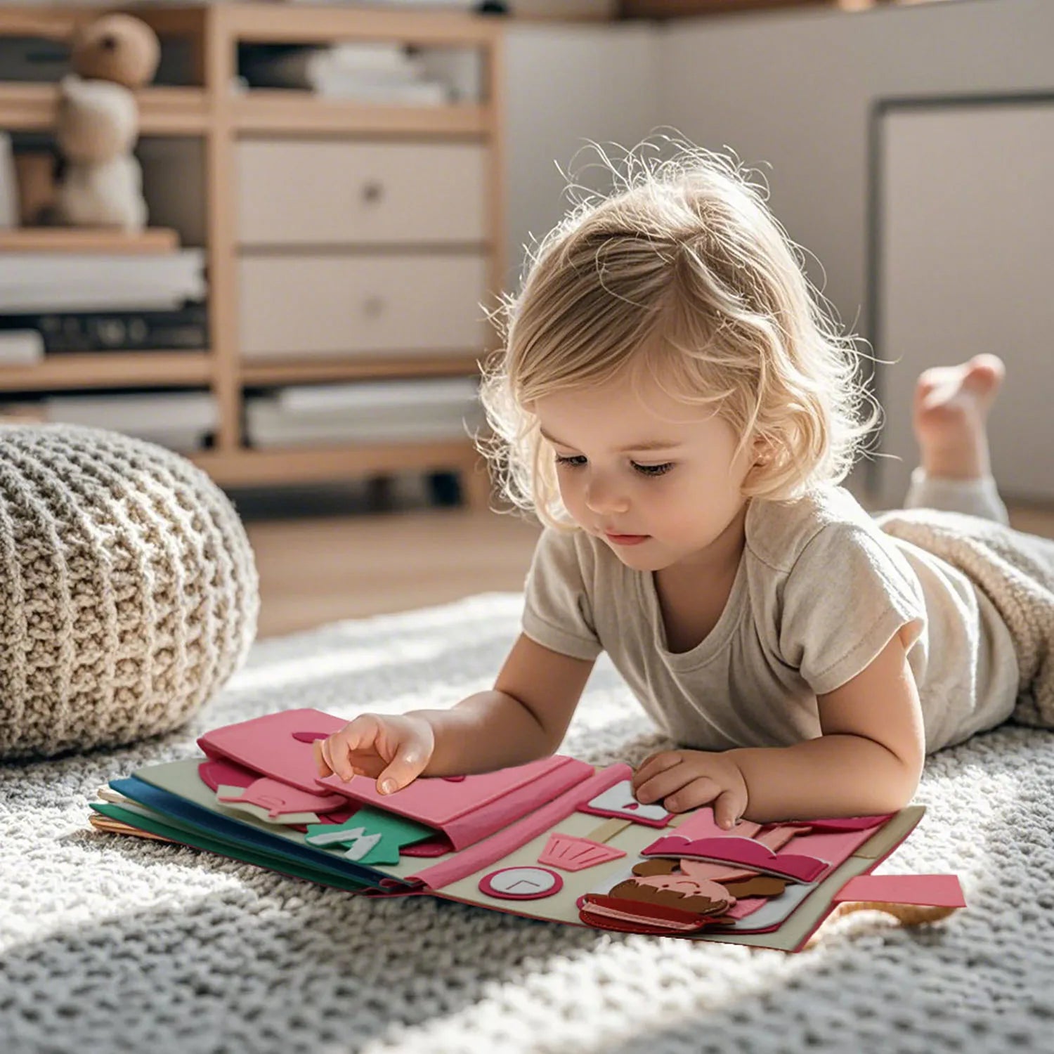 Montessori Quiet Book Activity Toy