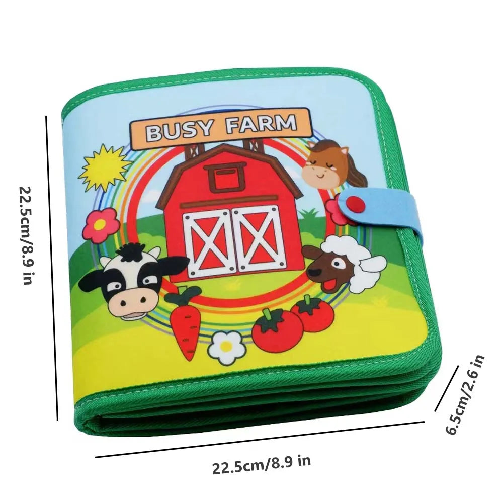 Montessori Quiet Book Activity Toy