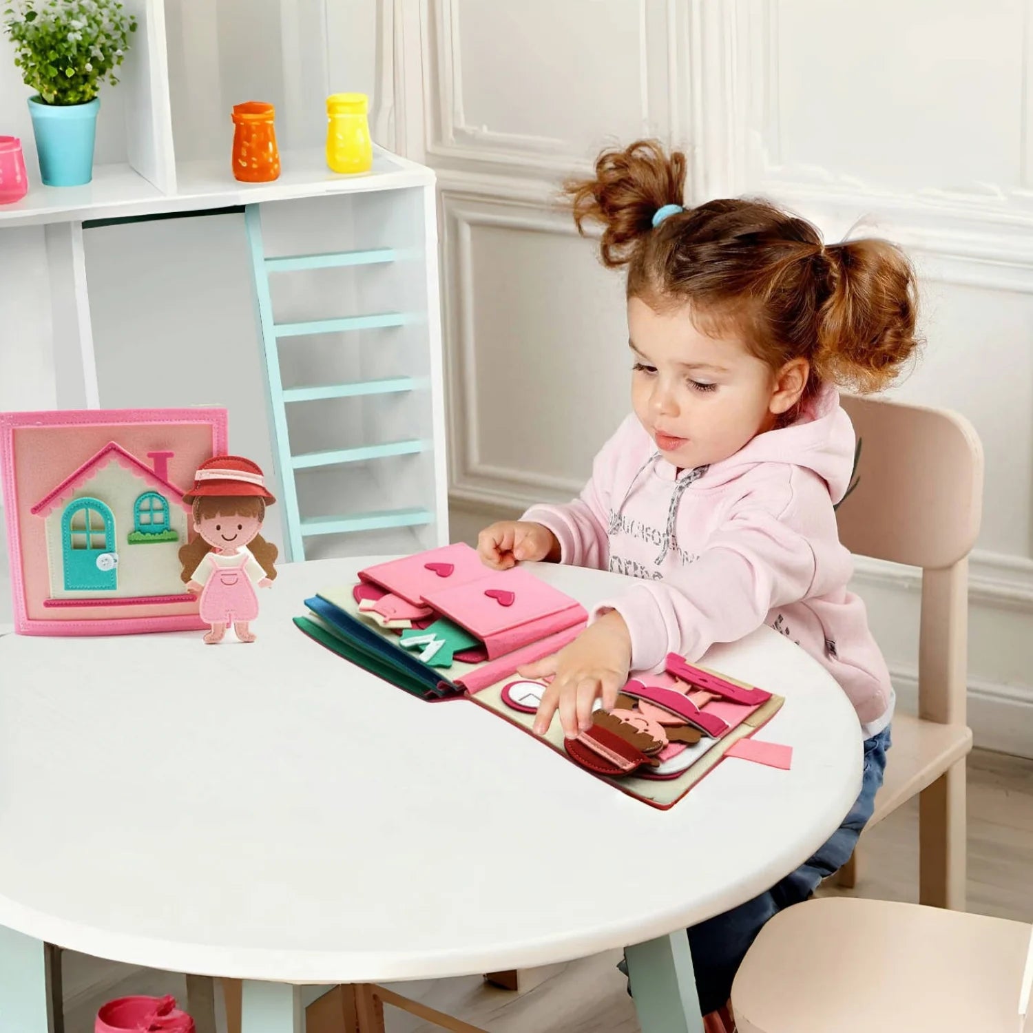 Montessori Quiet Book Activity Toy