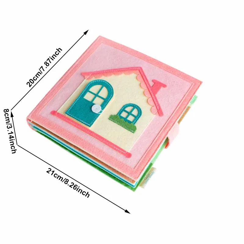 Montessori Quiet Book Activity Toy