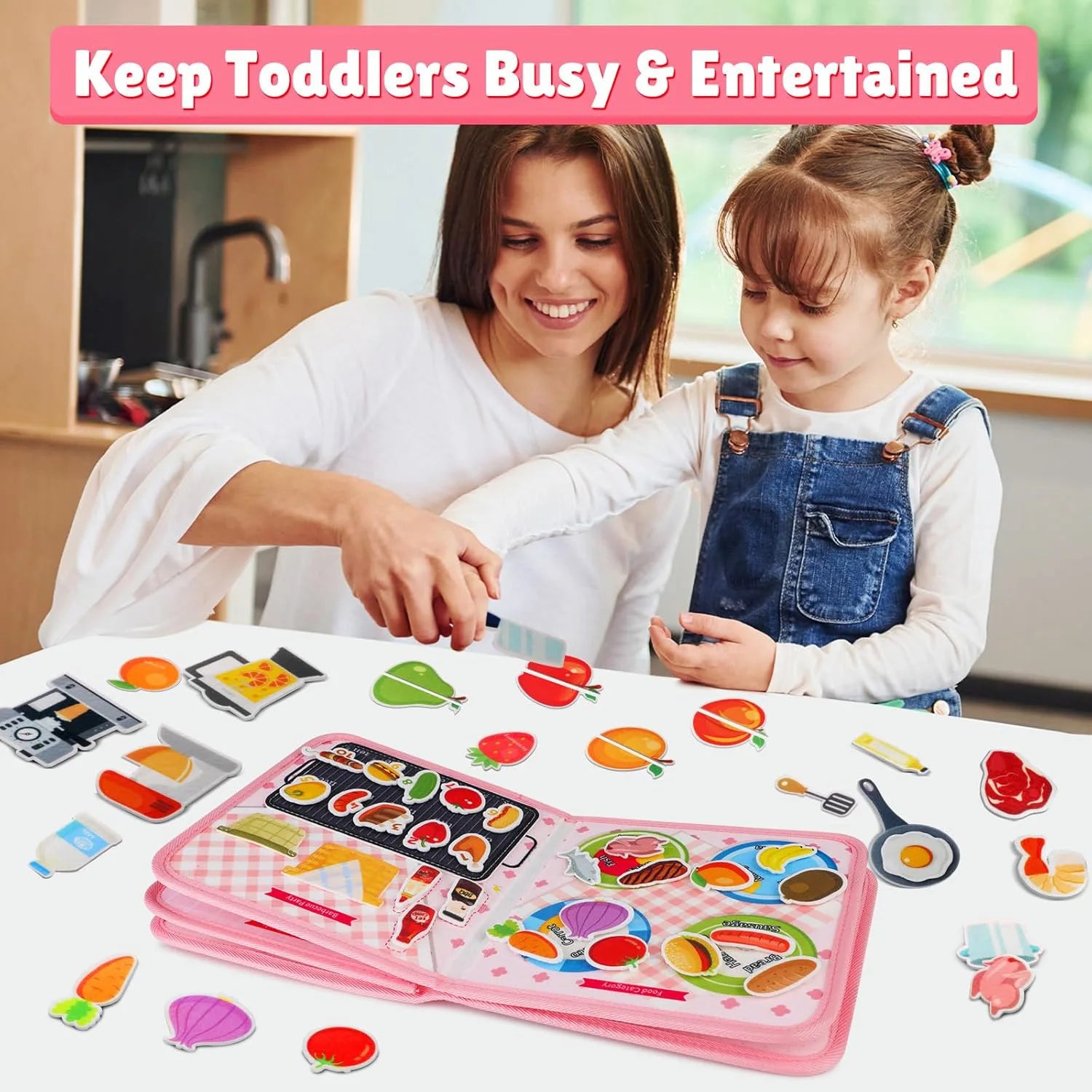 Montessori Quiet Book Activity Toy
