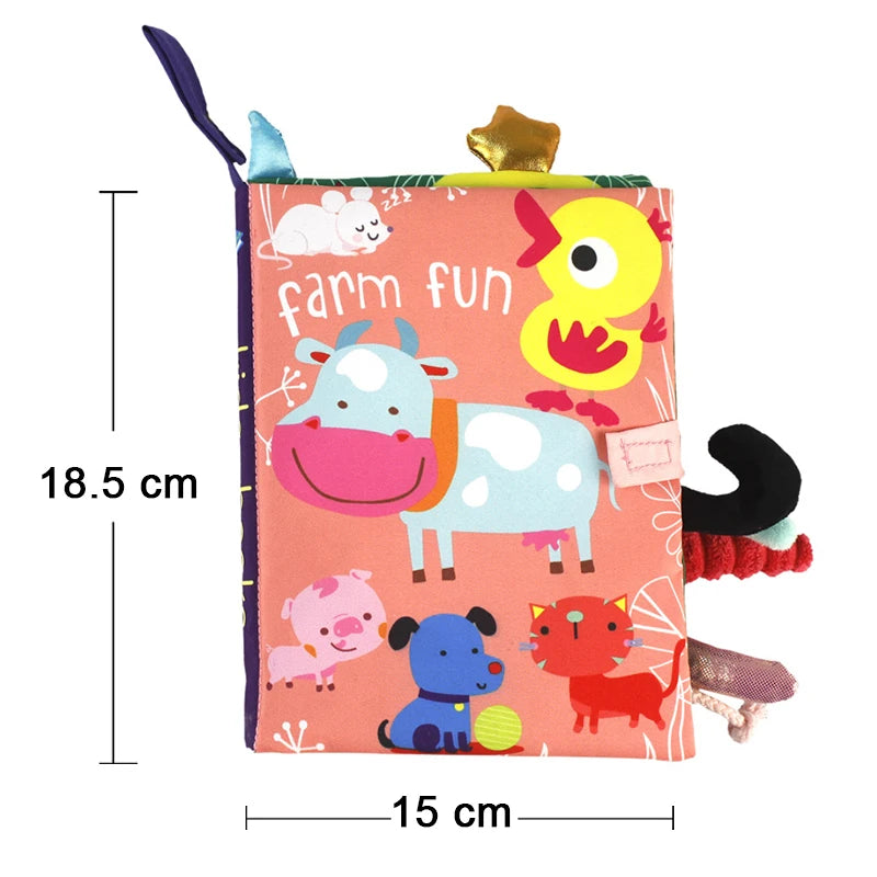 Baby Cloth Book Learning Toy