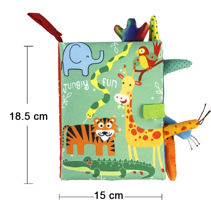 Baby Cloth Book Learning Toy
