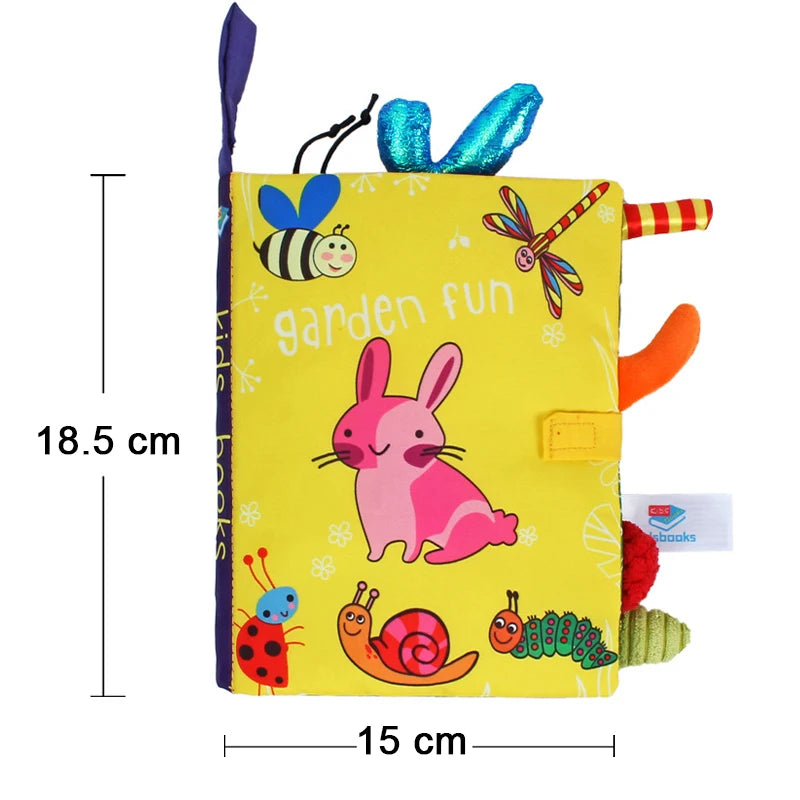Baby Cloth Book Learning Toy