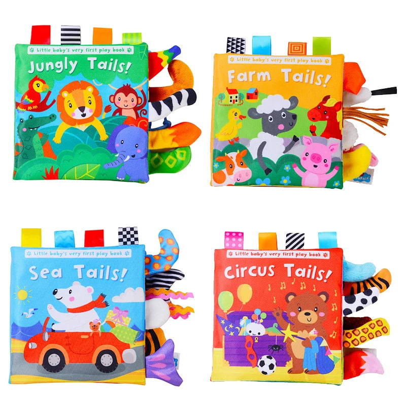 Baby Cloth Book Learning Toy