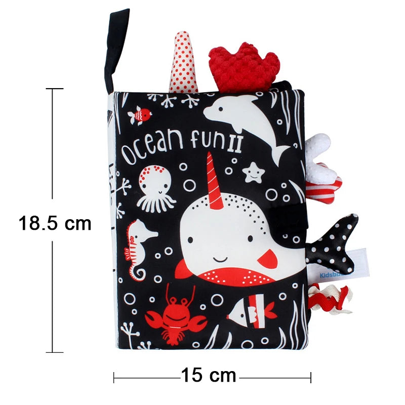 Baby Cloth Book Learning Toy