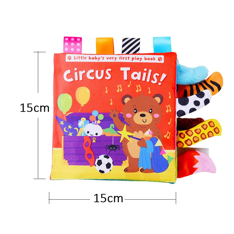 Baby Cloth Book Learning Toy