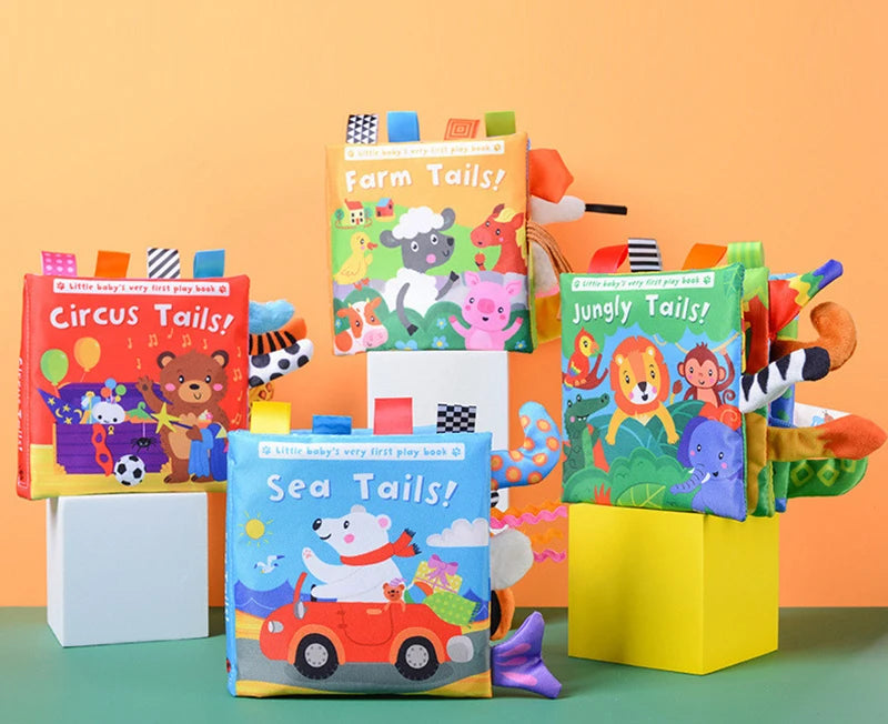 Baby Cloth Book Learning Toy