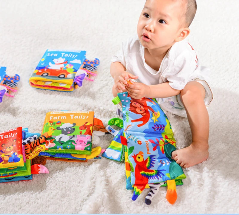 Baby Cloth Book Learning Toy