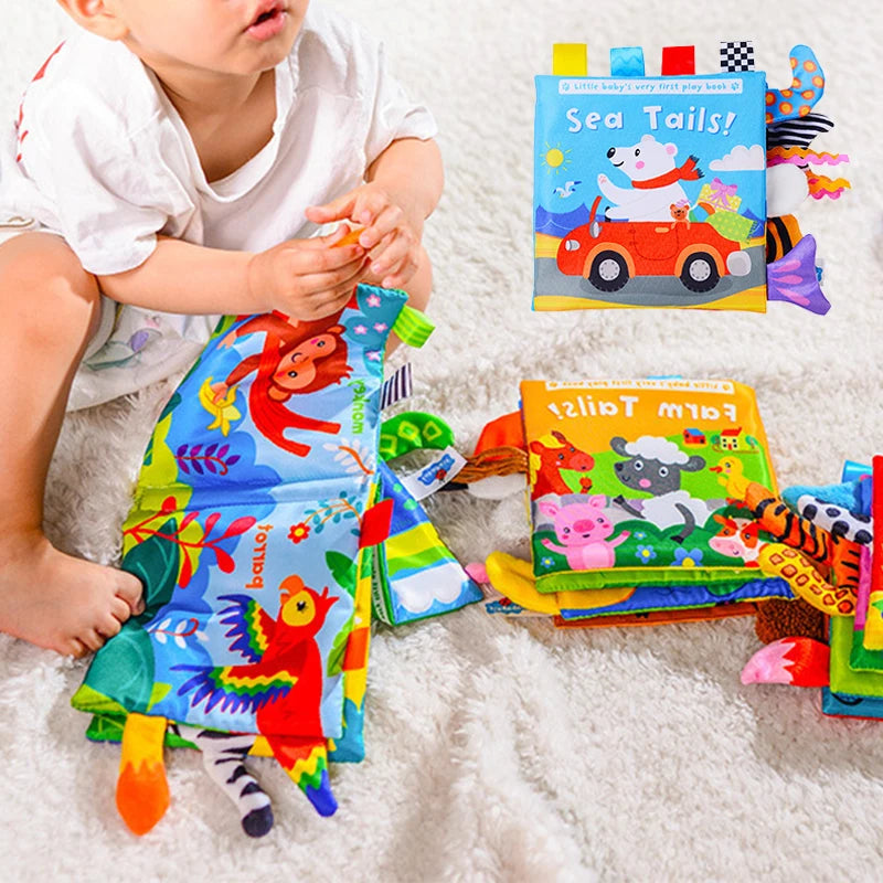 Baby Cloth Book Learning Toy