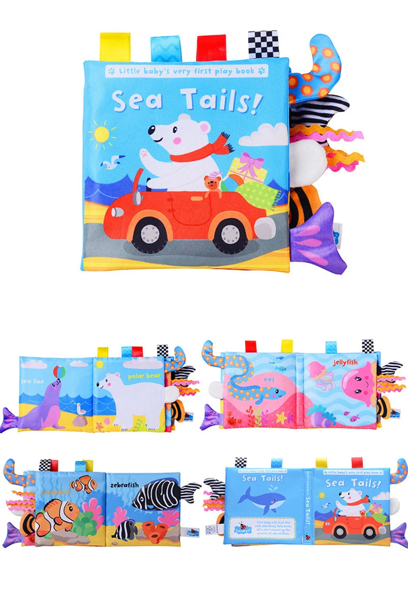 Baby Cloth Book Learning Toy