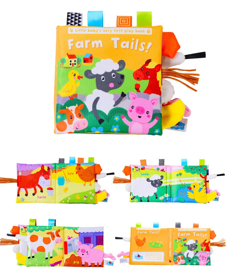Baby Cloth Book Learning Toy