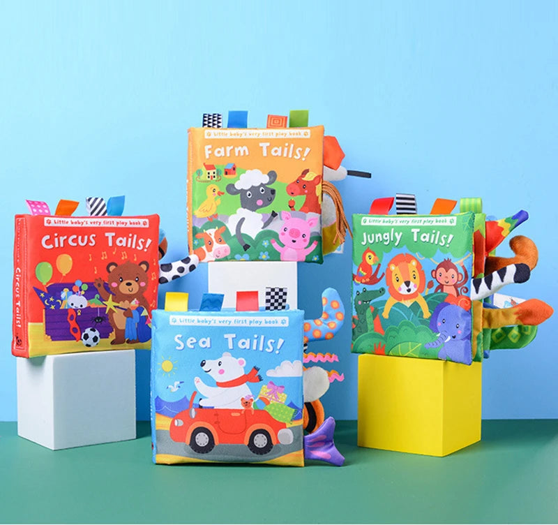 Baby Cloth Book Learning Toy