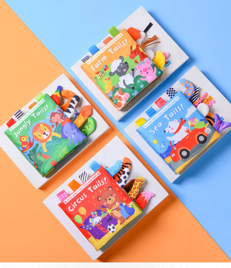Baby Cloth Book Learning Toy
