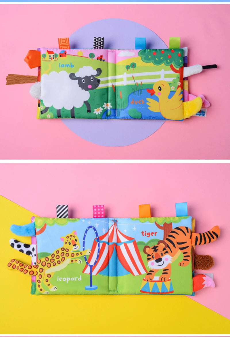 Baby Cloth Book Learning Toy