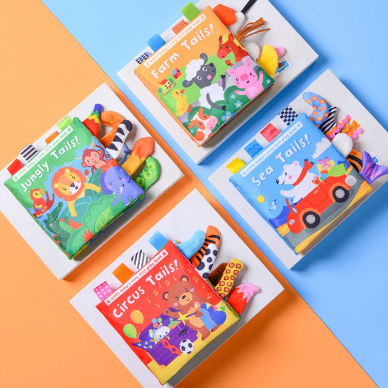 Baby Cloth Book Learning Toy