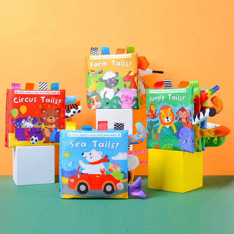 Baby Cloth Book Learning Toy