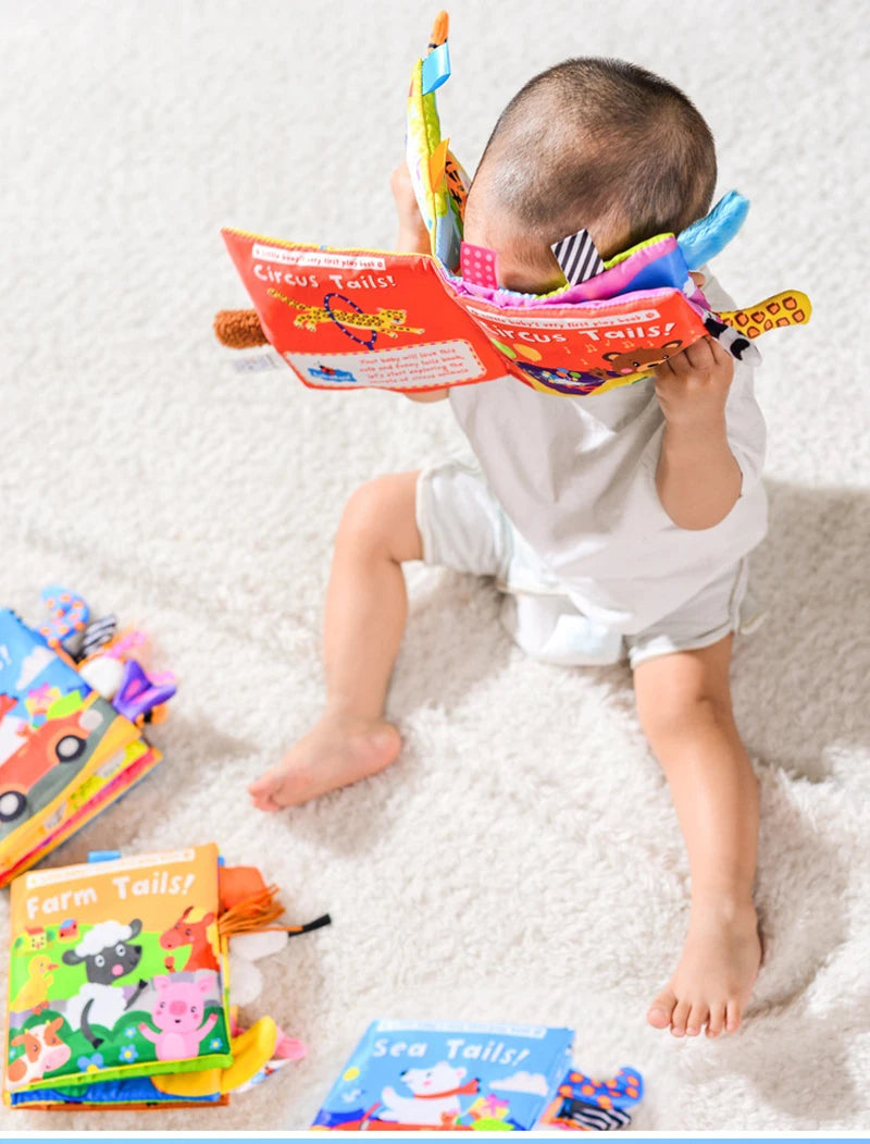 Baby Cloth Book Learning Toy