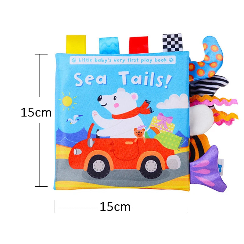 Baby Cloth Book Learning Toy