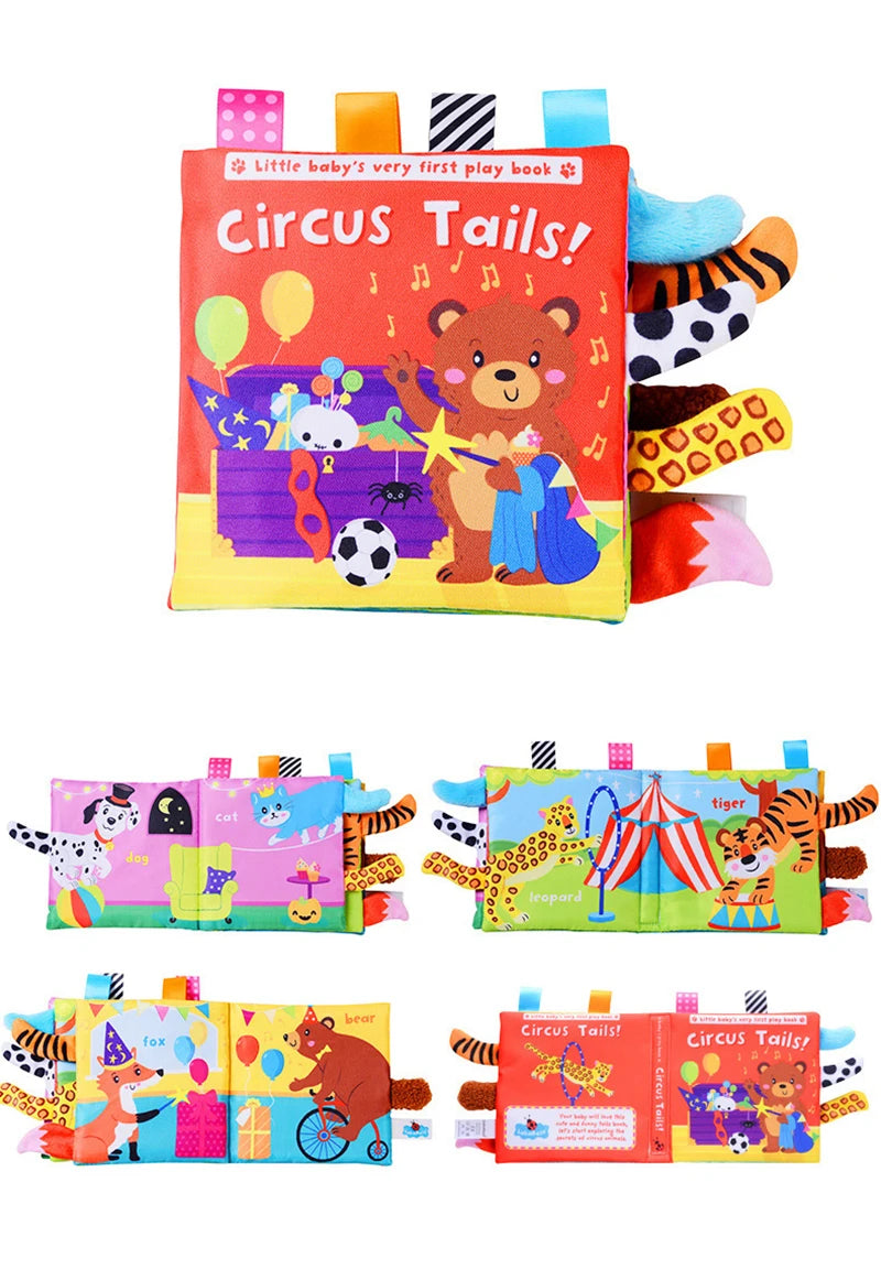 Baby Cloth Book Learning Toy