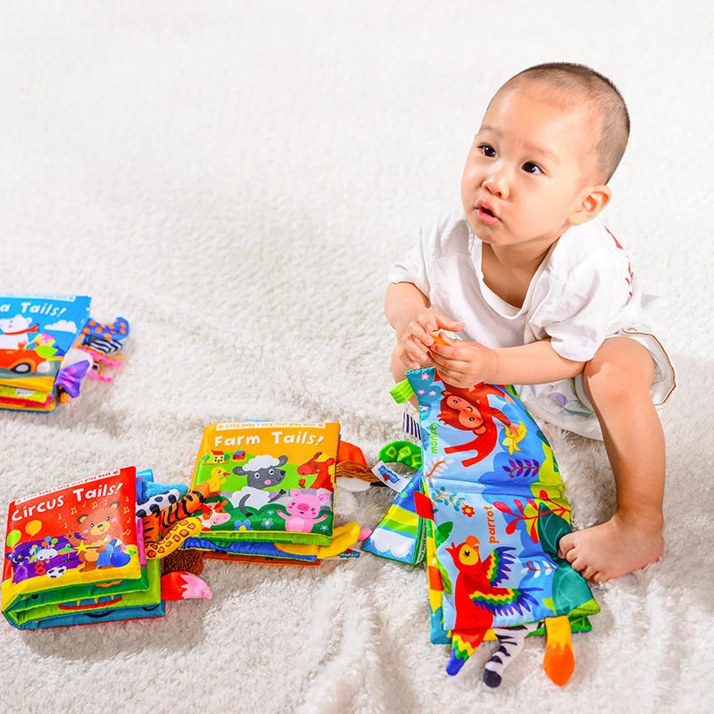 Baby Cloth Book Learning Toy