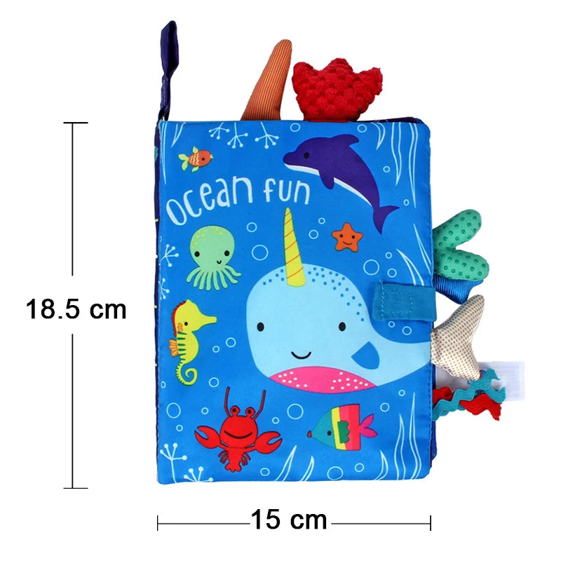 Baby Cloth Book Learning Toy