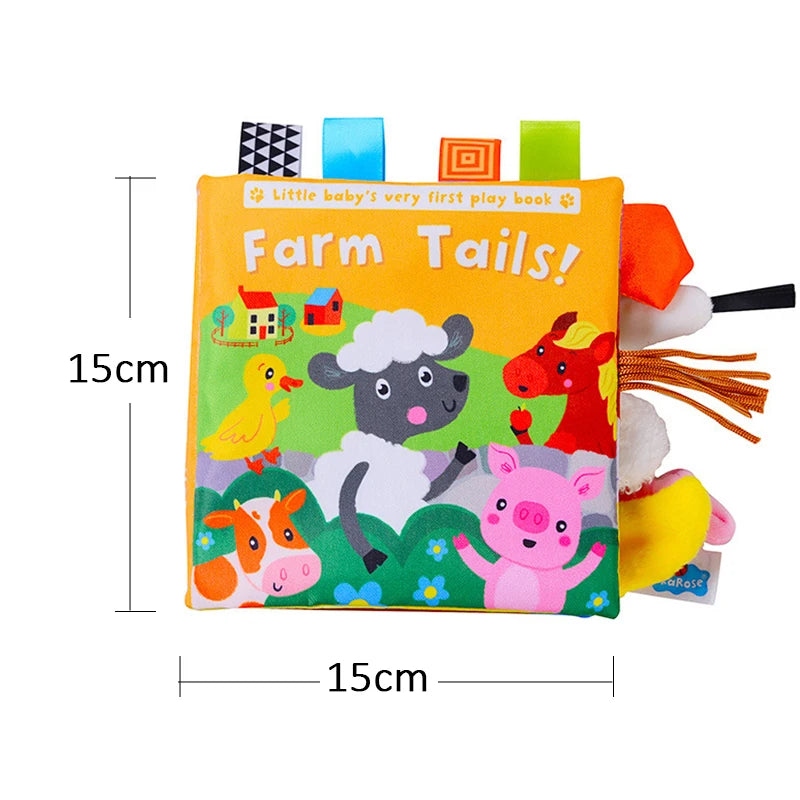 Baby Cloth Book Learning Toy