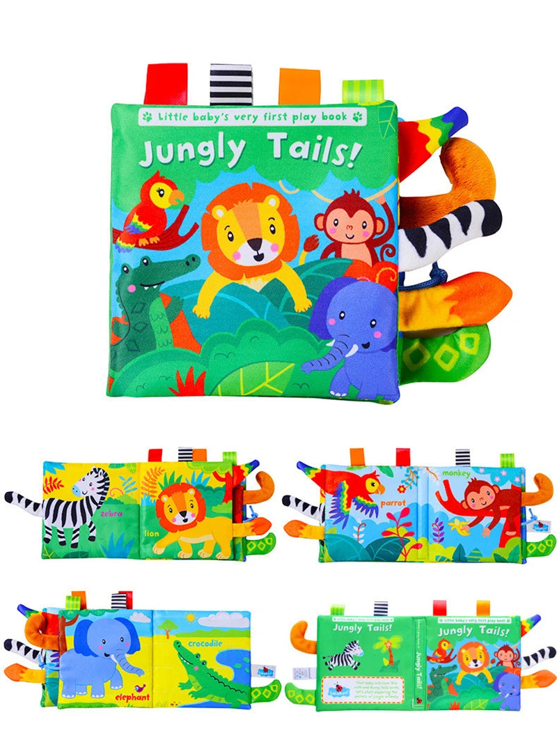 Baby Cloth Book Learning Toy
