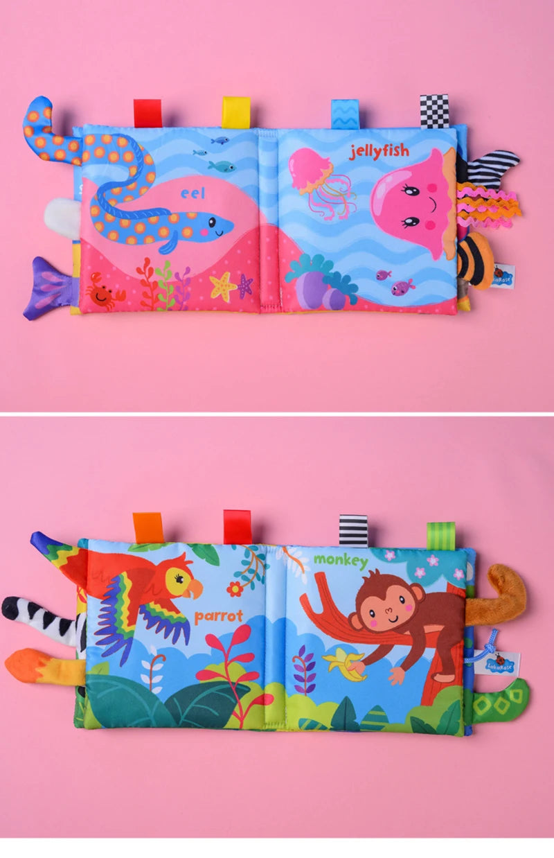 Baby Cloth Book Learning Toy