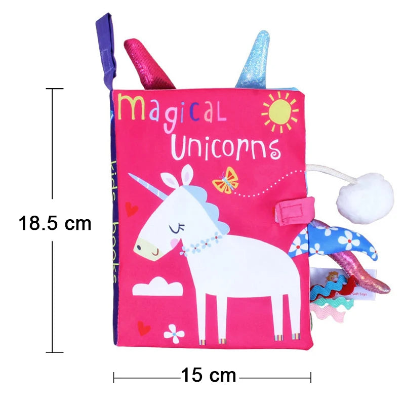 Baby Cloth Book Learning Toy