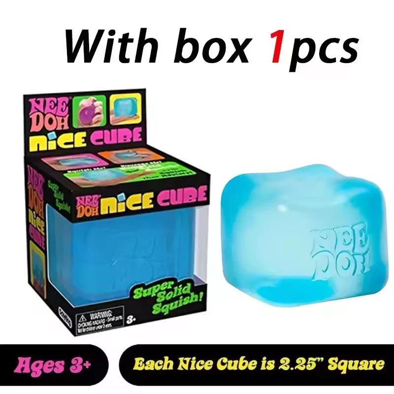 NeeDoh Sensory Squishy Cube Toy