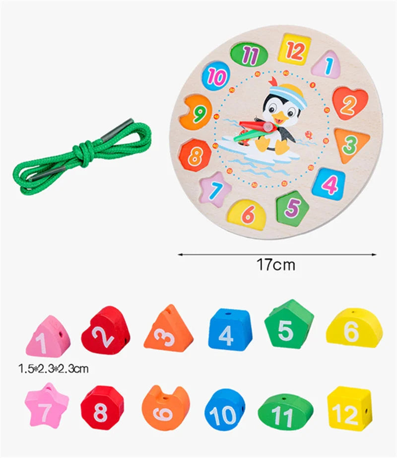 Montessori Wooden Puzzle Learning Toy