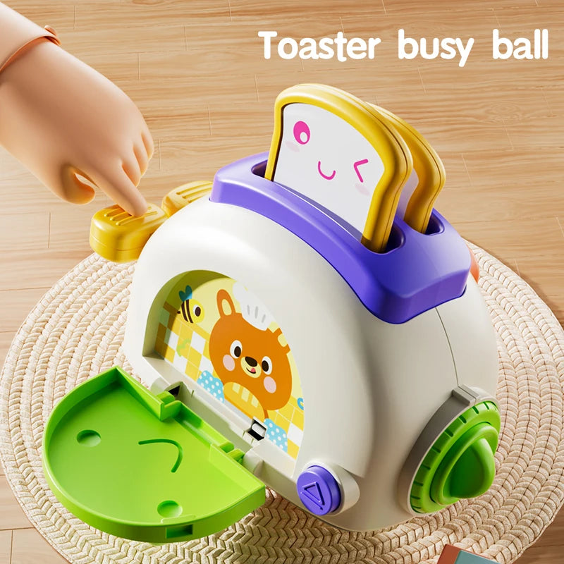 Montessori Sensory Busy Cube Toy