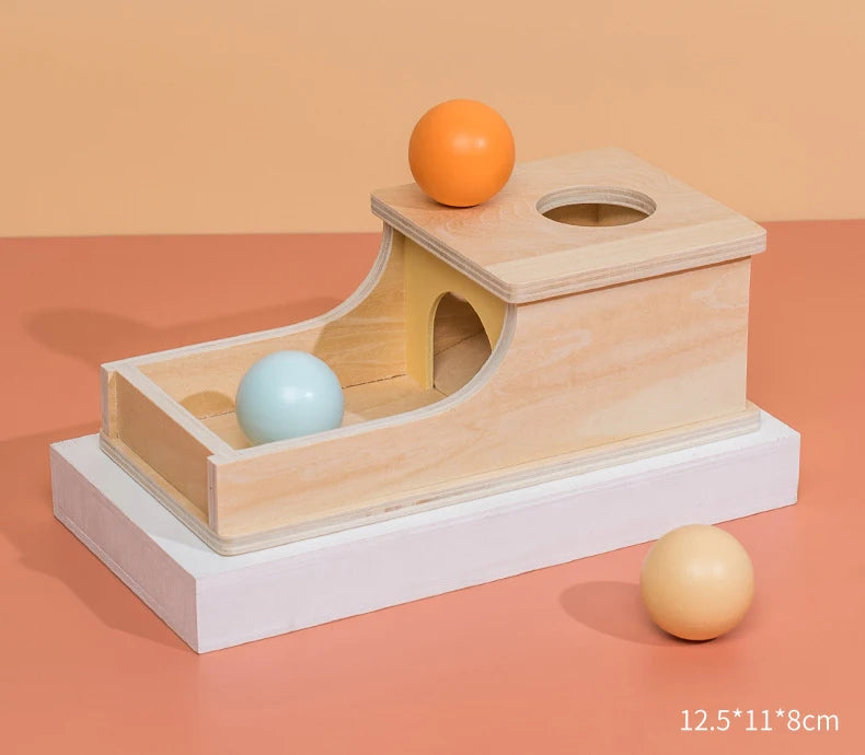 Montessori Spinning Coin Box Toy