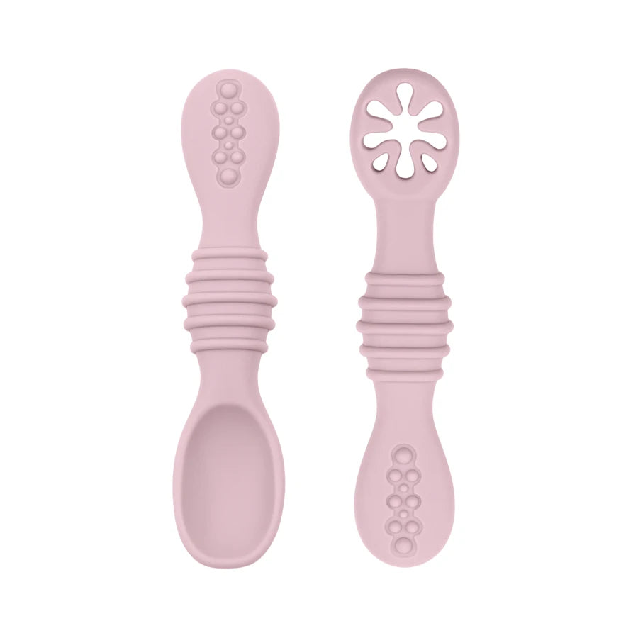 Silicone Baby Training Spoon Set