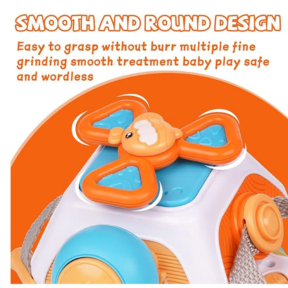 Montessori Sensory Busy Cube Toy