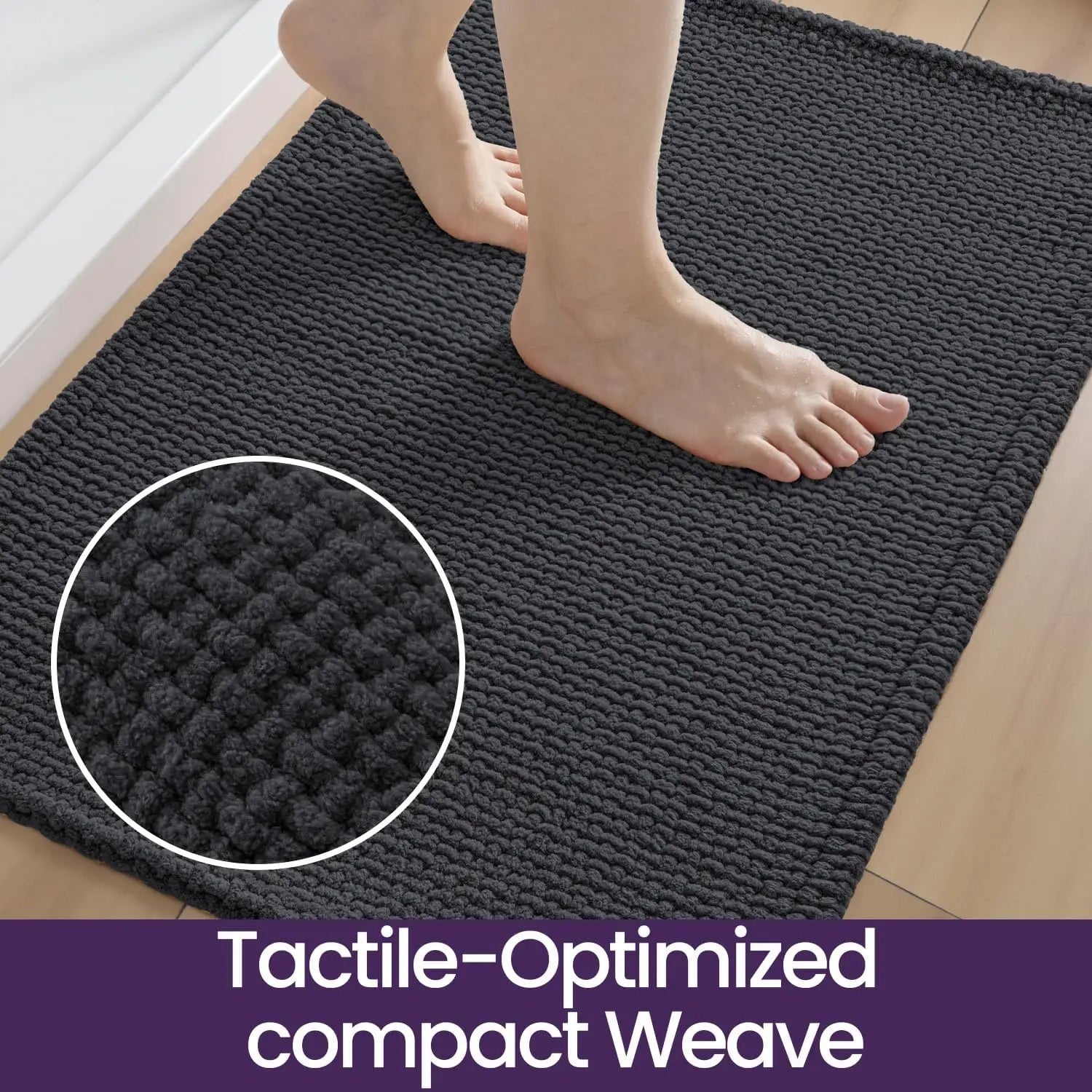 Non Slip Chenille Bath Mat