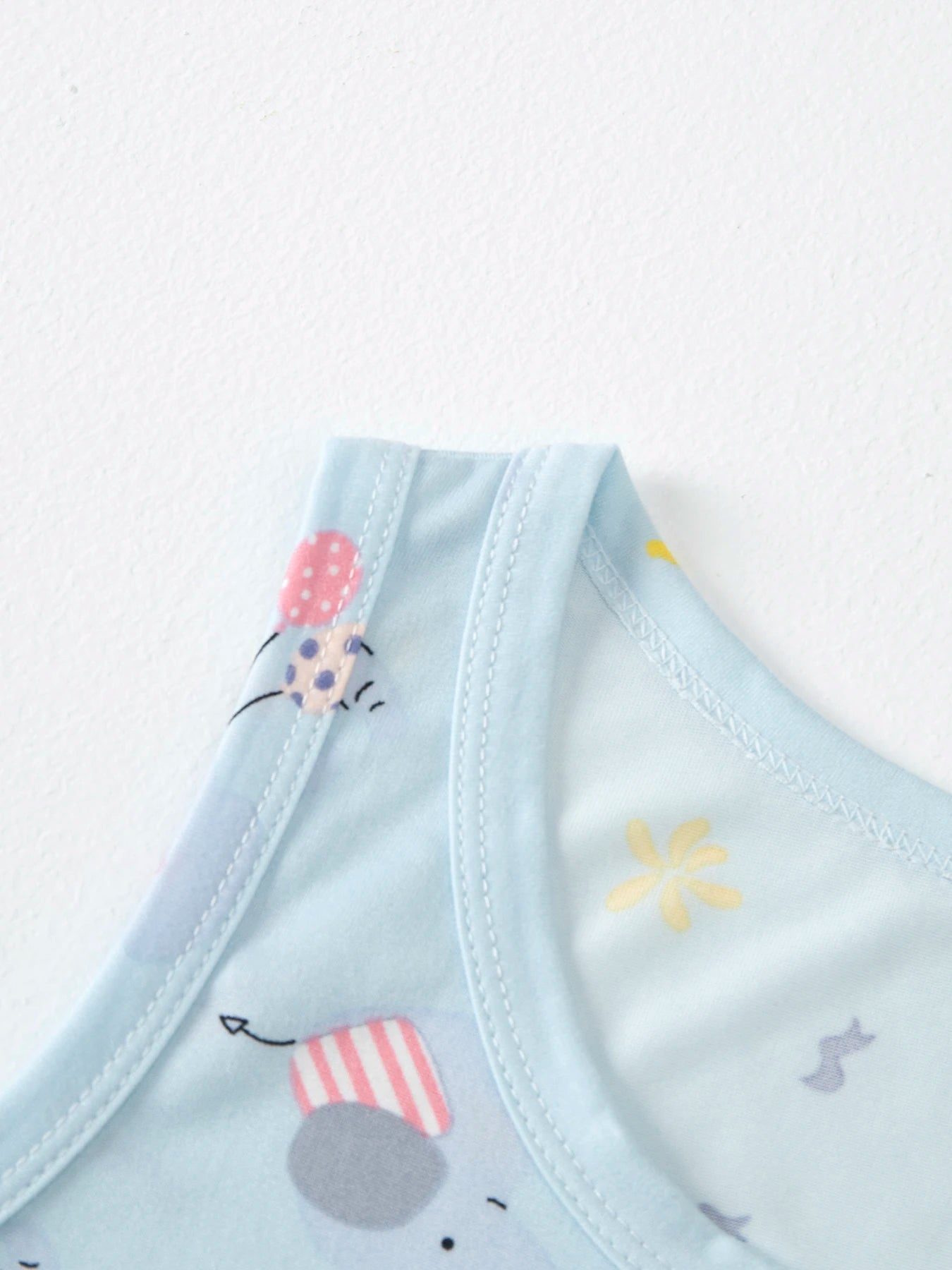 Kids Summer Cartoon Shorts Set