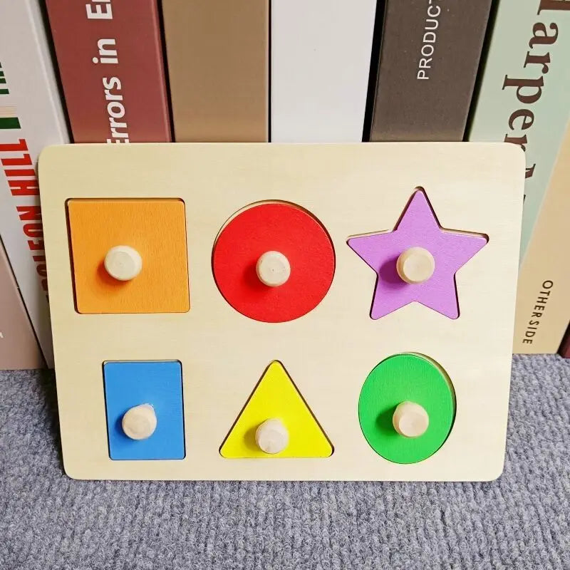 Montessori Wooden Puzzle Learning Toy