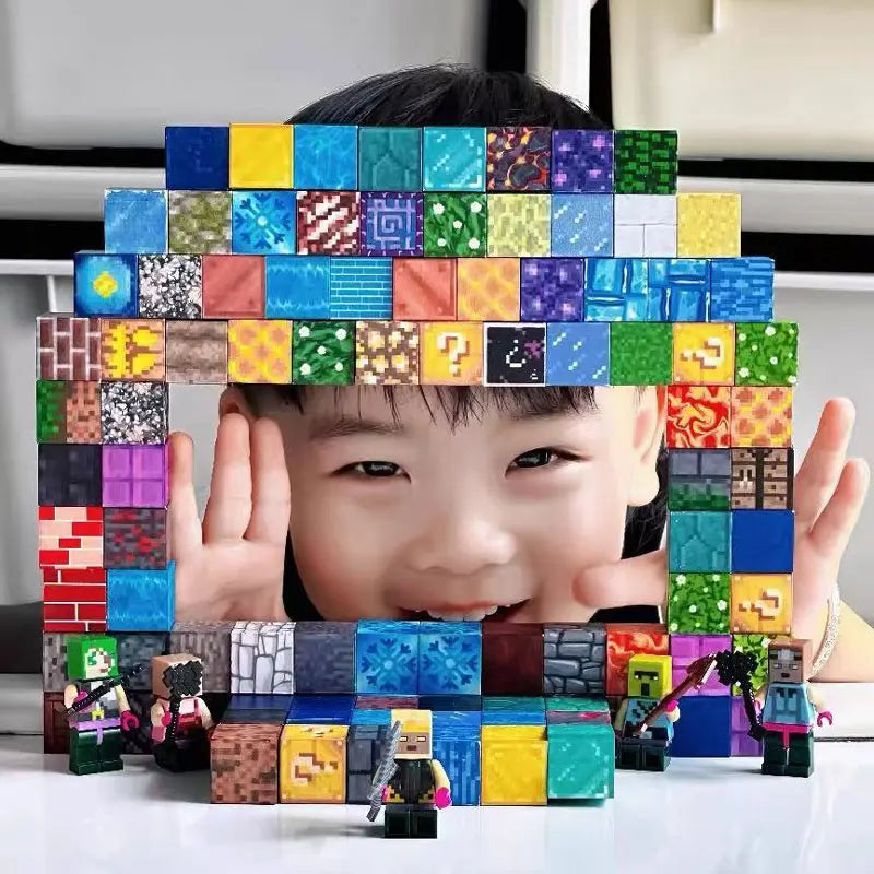 Magnetic Building Blocks Toy 500PCS Montessori STEM Set