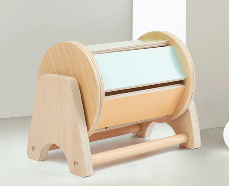 Montessori Spinning Coin Box Toy