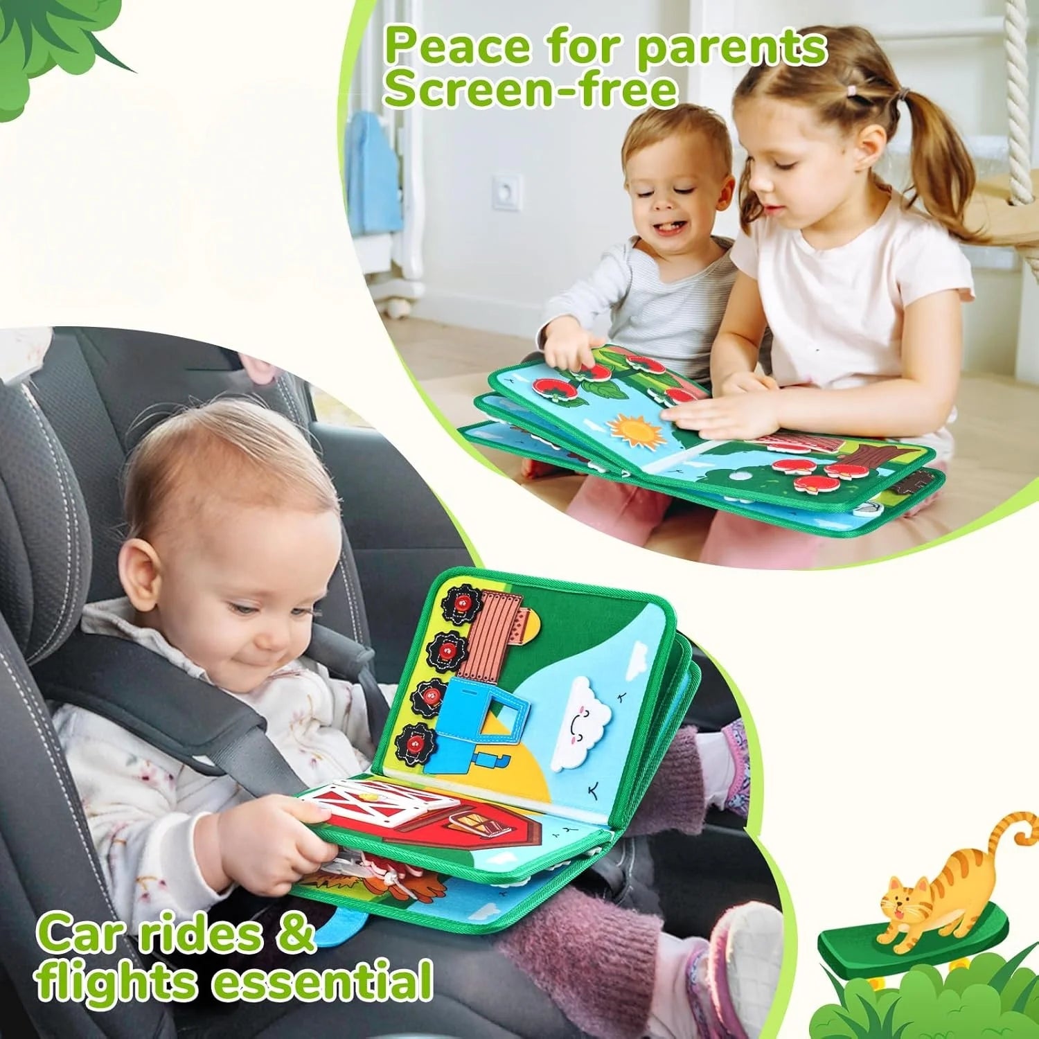 Montessori Quiet Book Activity Toy