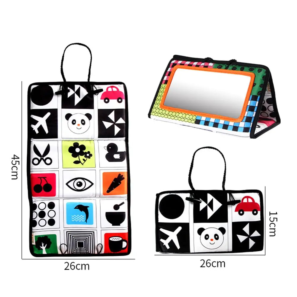 Baby Tummy Time Sensory Mirror